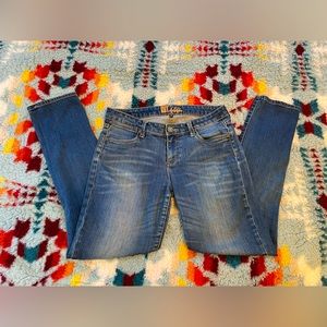 KUT FROM THE KLOTH skinny straight leg denim Sz 6